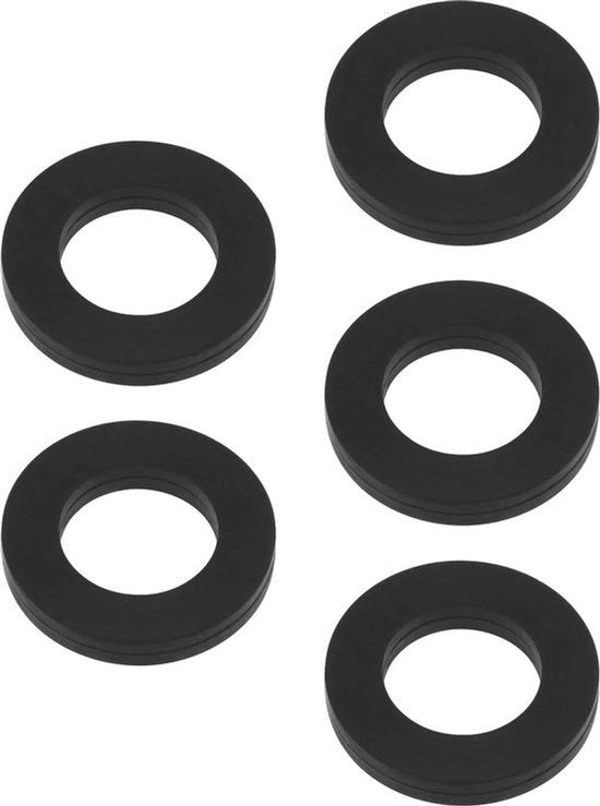 Anello di Afdichting in Gomma - 5 pezzi - Compatibile con Sodastream & Sodaclub Sistema di Carbonazione Lavatrice