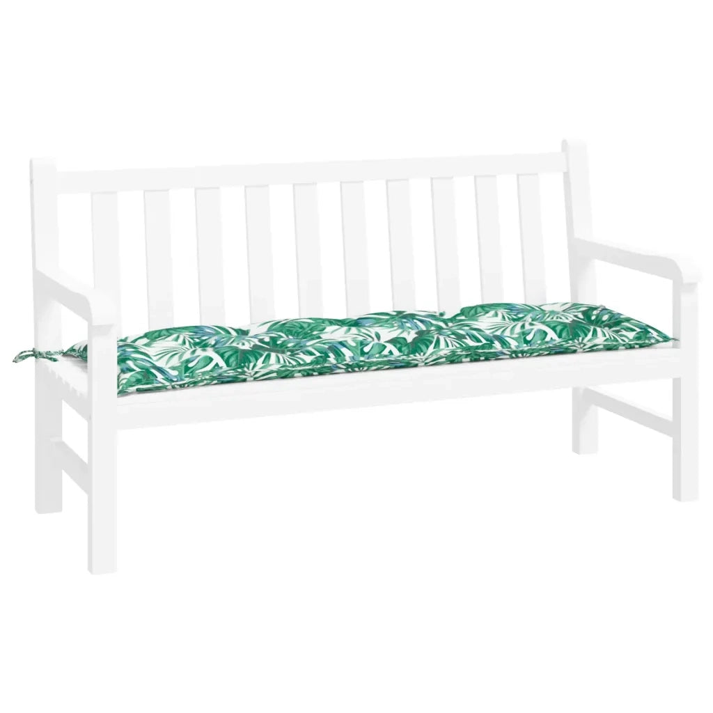 Cuscino per Panca a Foglie 150x50x7 cm in Tessuto Oxford 378972