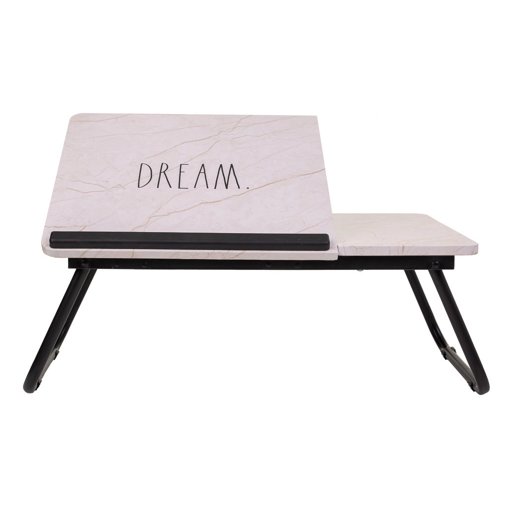 Tavolo scrivania pieghevole bianco 61x35,5x20h
