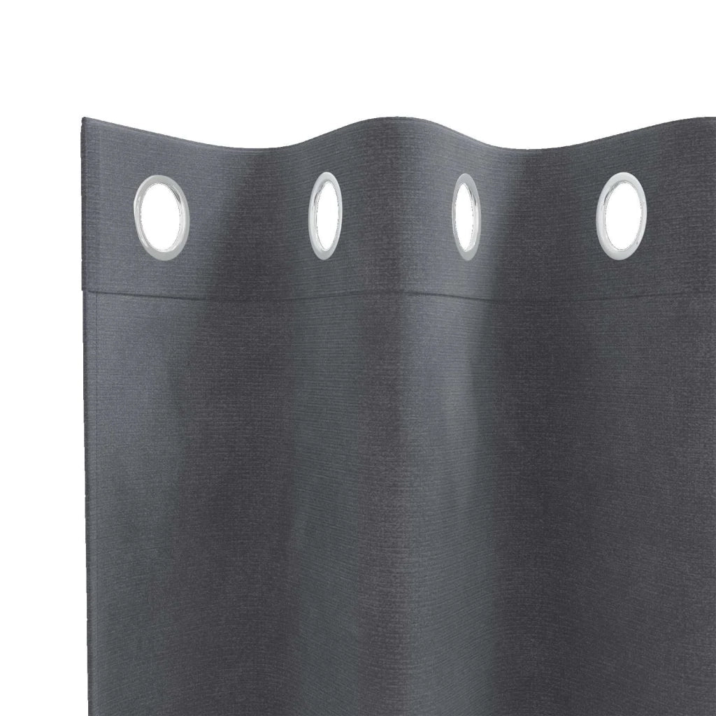Tende oscuranti 2 pz Grigio Chiaro 140 x 260 cm Velluto 4107287