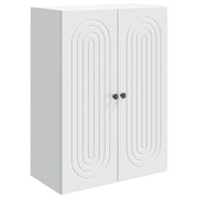 Mobiletto a muro Bianco 66 x 34,5 x 90 cm Legno ingegnerizzato 898055