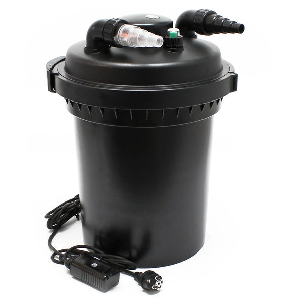 Filtro e sterilizzatore a pressione UVC da 18 watt per stagni fino a 30.000 litri (16_0001959)