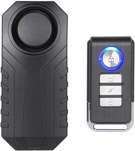 Alarme Antintrusione Senzatessere - 113 dB Volume Alto + Resistente alla Polvere - Alarme per Porte Finestre / Alarme per Veicoli Motocicli Auto / Alarme di Sicurezza Senza Fili - Ideale per la Sicurezza dei Veicoli e delle Abitazioni