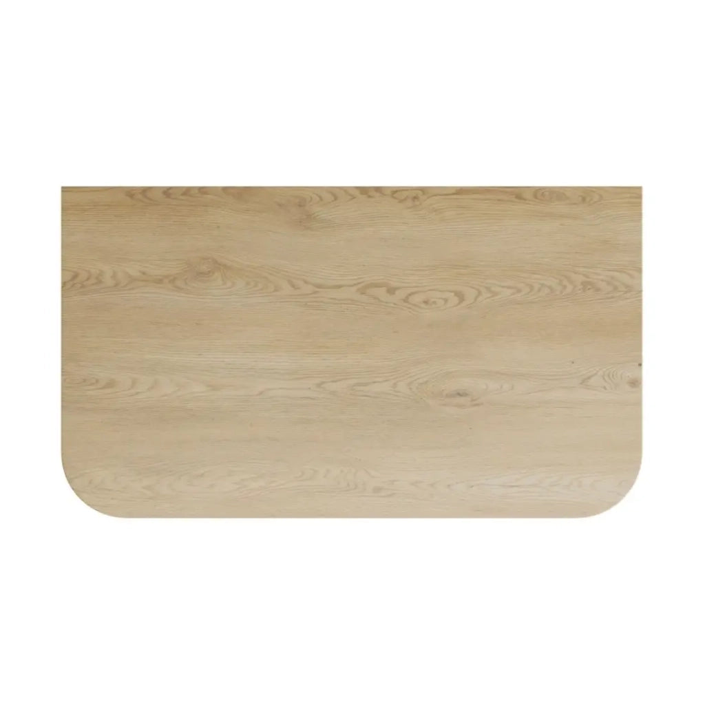 Piano lavabo KORI 80 cm rovere chiaro – Accessorio per mobile sottolavabo