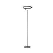 Lampada da Terra CRISEIDE PT LED 40W 2000lm 3000K dimmerabile a pedale in alluminio Nero satinato - Gealuce