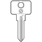 CHIAVE AUTO SISPA AUTOBLOCK SSA4R SILCA - ACCIAIO NICHELATO- 10 pezzi
