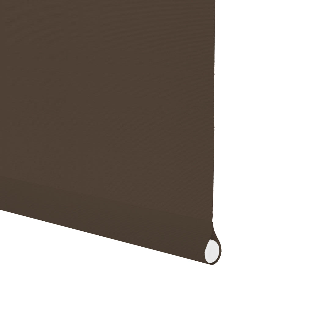 VIEWTEX Tenda a rullo Traslucida Ecofuture (100% tessuto riciclato) Marrone 135 X 250cm - Made in Europe - 5 anni di garanzia