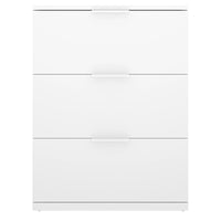 Sturgis, Comodino un Ripiano, 34x42x57h cm Bianco