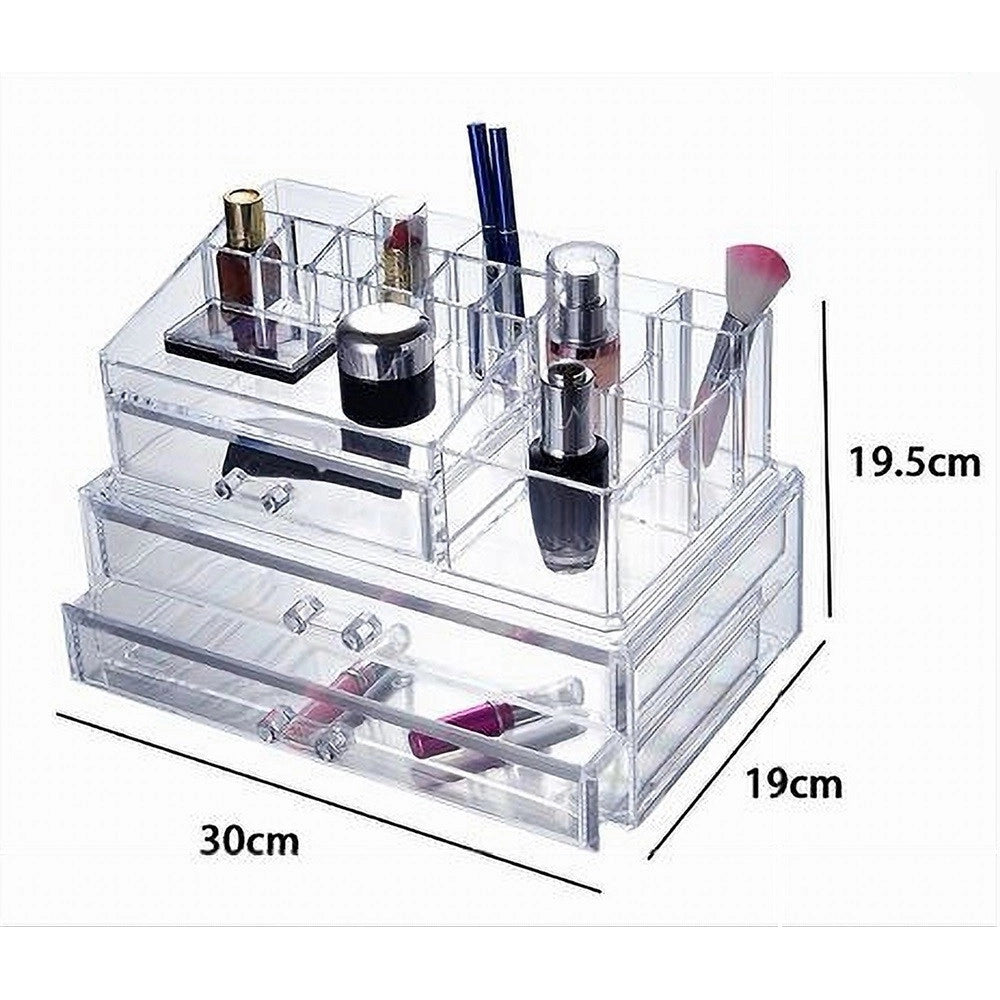 Trade Shop - Organizzatore Cosmetici Make Up  10258 Espositore Organizer 15 Comparti -