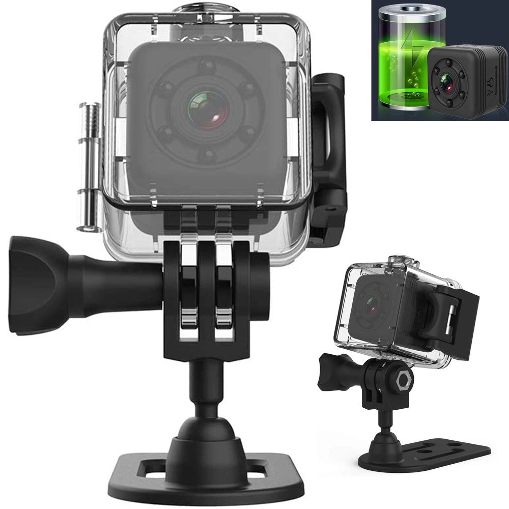 Trade Shop - Mini Camera Impermeabile Hd Wireless Foto Video Portatile Multifunzionale Q-s299 -