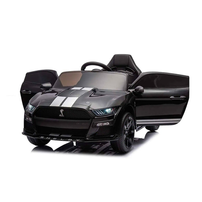 Macchina Elettrica per Bambini Licenza Ufficiale Ford Mustang Shelby Telecomandata 10,8V 3,1Ah Nero
