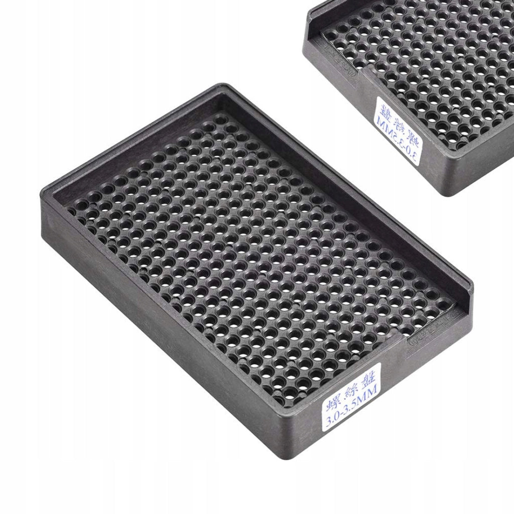 Vassoio Antistatico ESD per Viti 3-3,5mm – 273 Fori | Materiale Resistente, Facile Accesso