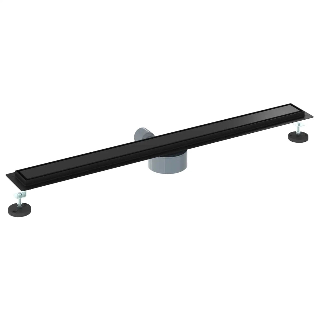 Scarico doccia 2-in-1 con sifone a 360° Nero 90 cm 42015971