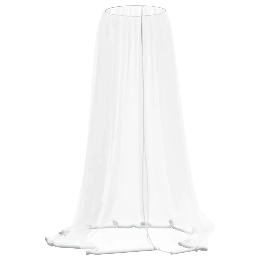 Zanzariera per Ombrellone 220 Rete Bianca Φ300x230 cm 4010040