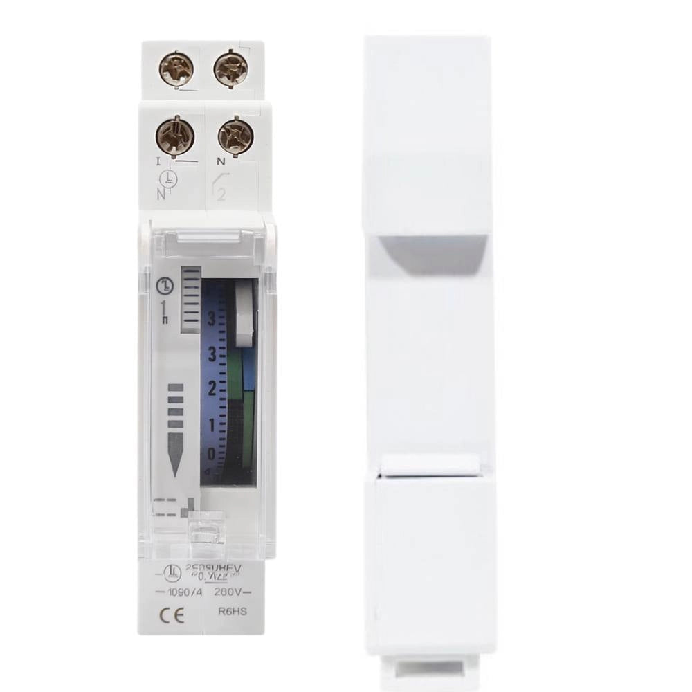Interruttore orario analogico bravo 93003222 per guida din