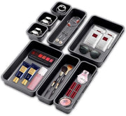 Organizzatore per lavello 8 pezzi - Cassetto multifunzionale per lavello in grigio