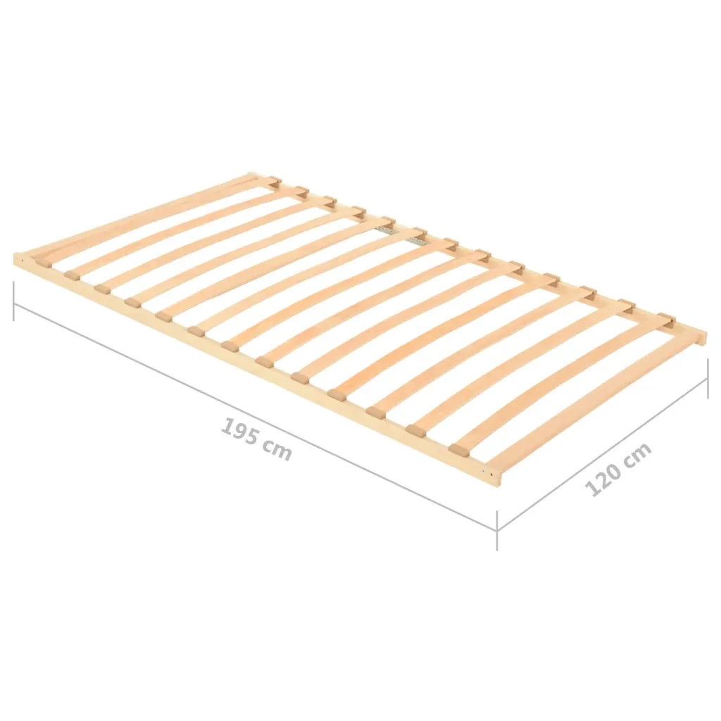 Rete a Doghe con 13 Doghe 120x200 cm 327259