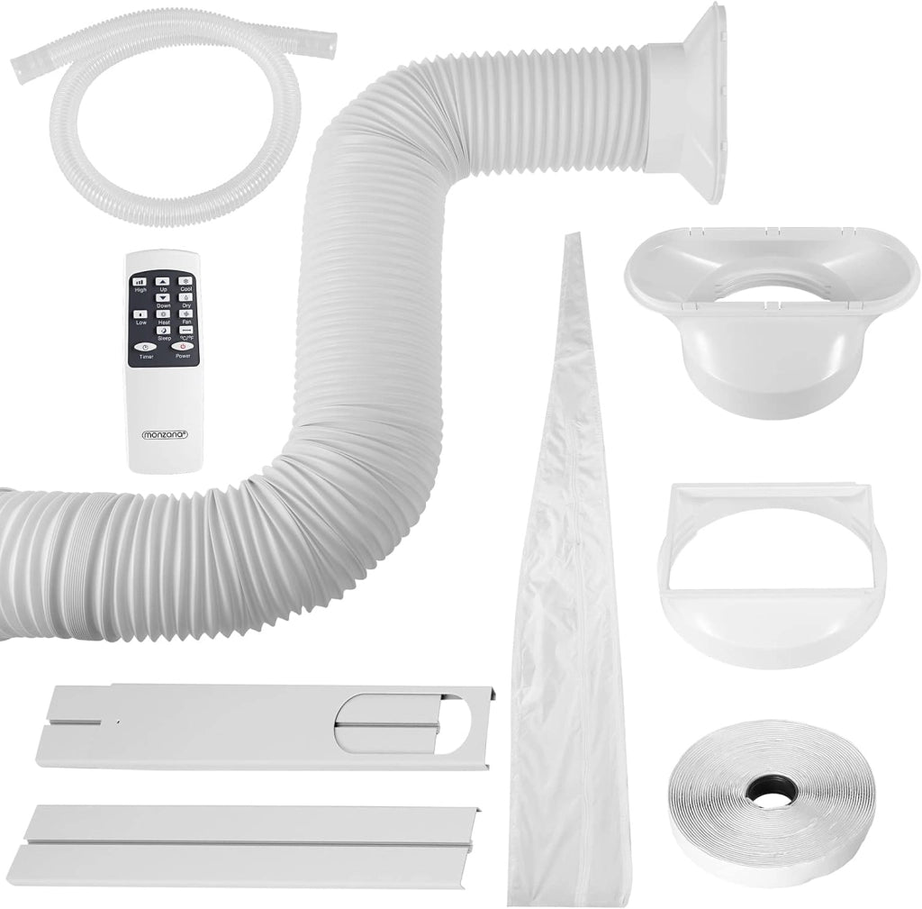 Climatizzatore Mobile Locale 9000BTU 4in1 WiFi App 2700W con Telecomando Tubo di Scarico Condizionatore Aria