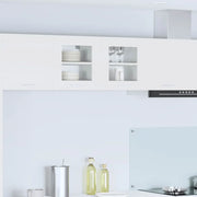 Armadio pensile 2 pcs Bianco 40 x 31 x 40 cm Legno multistrato 884195