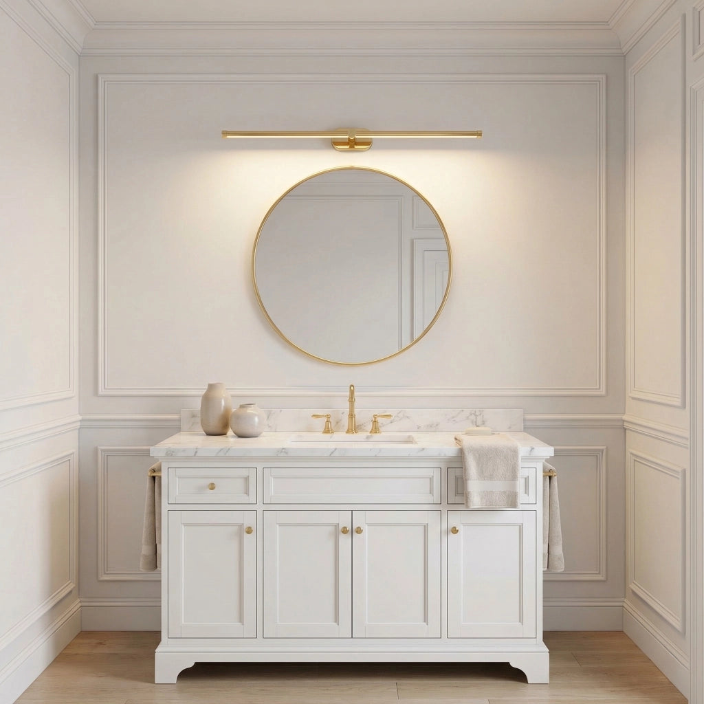 Applique Da Bagno Led APP1891-1W 80 Cm Gold