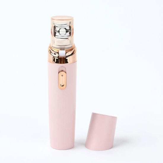 Epilatore per viso - Epilatore per viso acqua resistente - Epilatore per viso per donne 2025 Nuova linea - Epilatore per viso ricaricabile 2 in 1 per donne, epilatore acqua resistente, depilazione per donne (1 pezzo - Rosa)