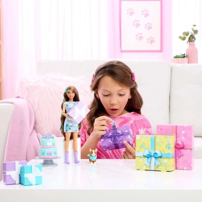 BARBIE Party cane blu non confezionato - JFG72