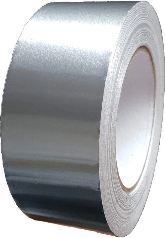 Tape di alluminio a rullo da 50 metri - 50 mm - per lavori di manutenzione e riparazioni