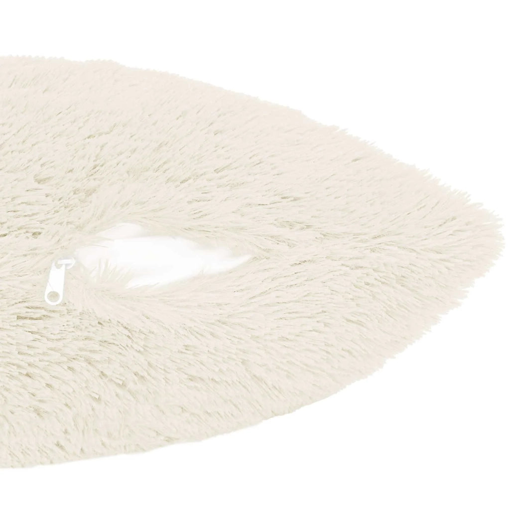 Cuscino con cuscino HEERLEN 12 pz Bianco Fleece PV 926754