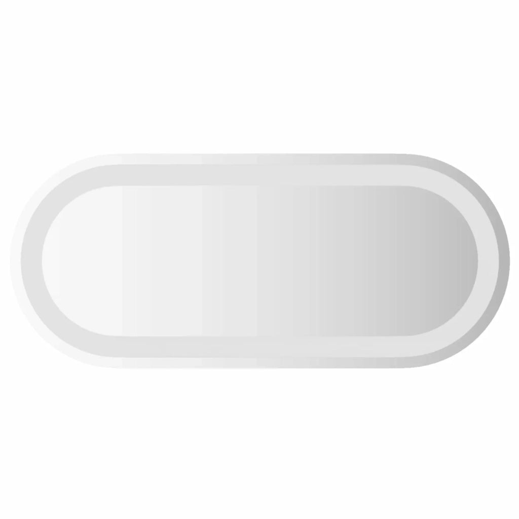 Specchio da bagno LED Trasparente 60 x 25 cm vetro temperato 42045851