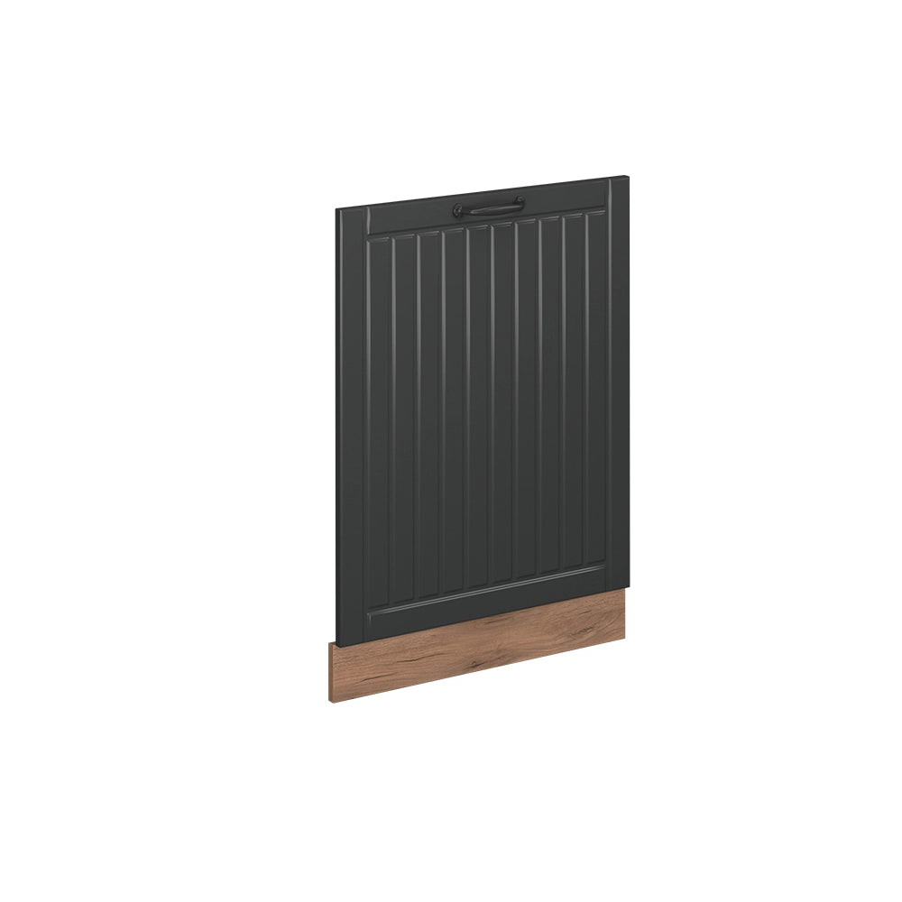 Vicco Pannello frontale della lavastoviglie Grigio scuro 60 cm senza piano di lavoro