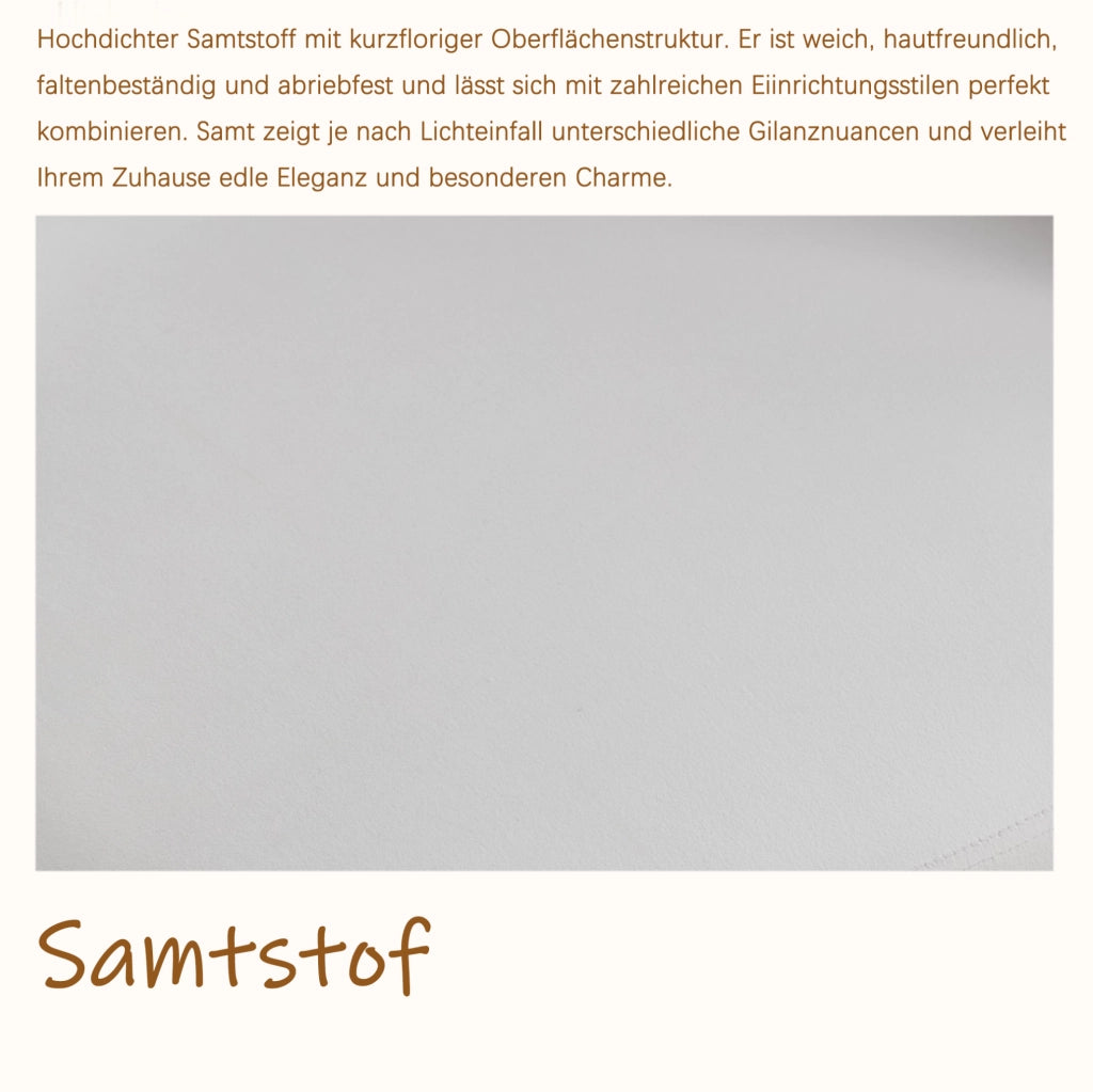 Poltrona girevole moderna in ciniglia beige con base rotonda