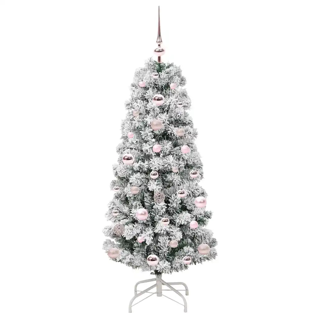 Albero di Natale | Decorazioni natalizie Artificiale con Rami Pieghevoli 120 cm
