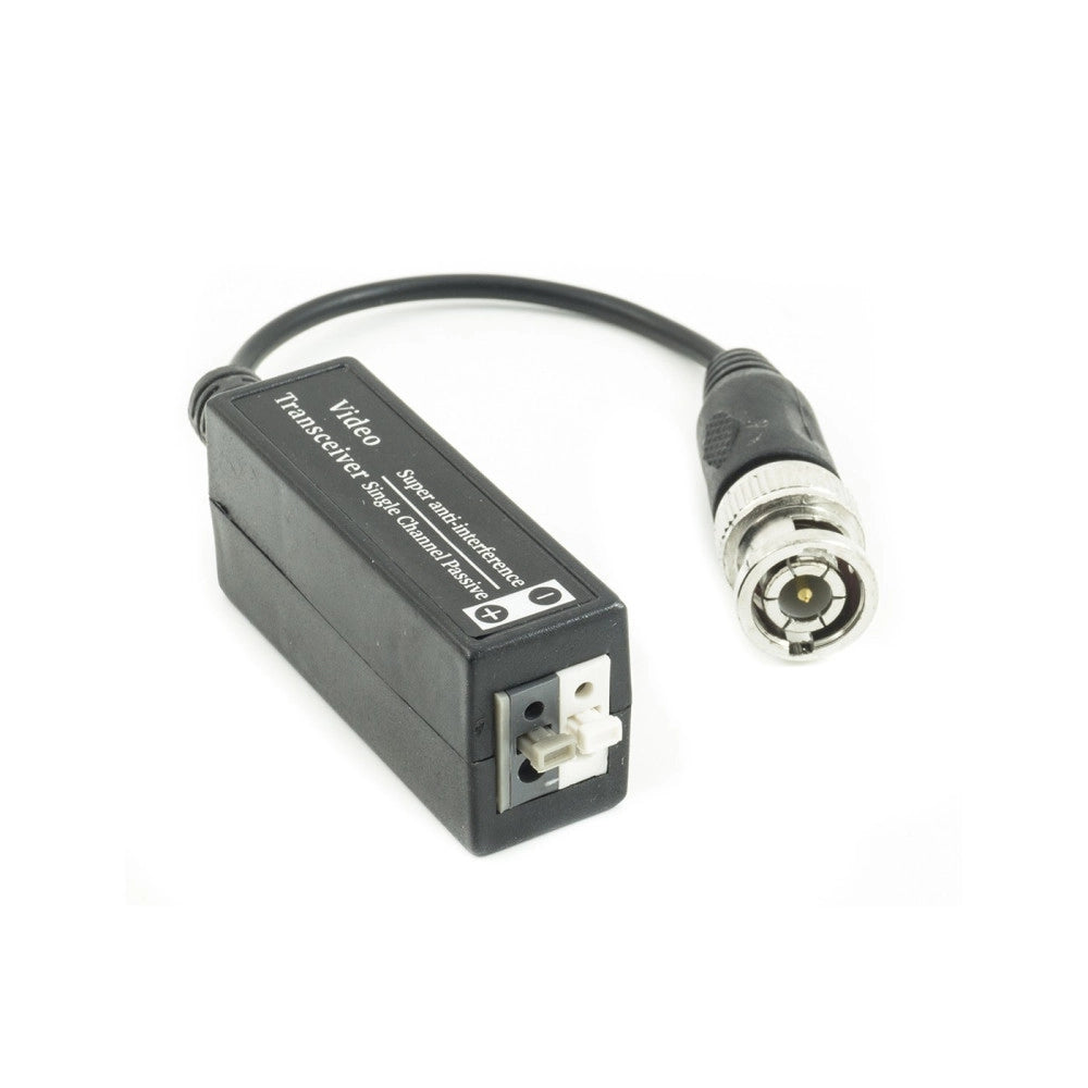 Trade Shop - Coppia Trasmettitori Video Balun Passivi Ahd Hdcvi Hdtvi Cctv Bnc Utp Cat5 1080p -