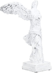 Statua di Vittoria Alata con Base Antiscivolo - Decorazione per Sala da Pranzo - Finitura Elevata - Materiale Duraturo - Base Antiscivolo con Hars per una Finitura Liscia