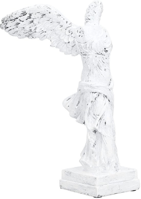 Statua di Vittoria Alata con Base Antiscivolo - Decorazione per Sala da Pranzo - Finitura Elevata - Materiale Duraturo - Base Antiscivolo con Hars per una Finitura Liscia