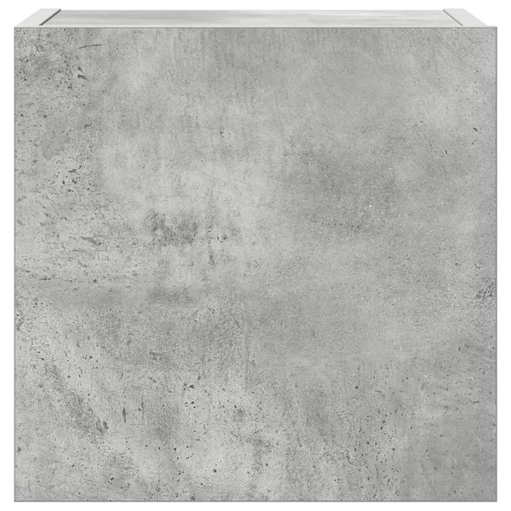 Set di Mobili Porta TV 4 pz Grigio Cemento in Legno Multistrato 3114649