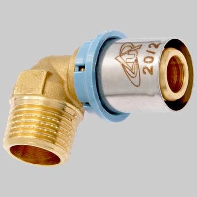 RACCORDO A GOMITO MASCHIO DELT ALL  50 x 1 1/2     UNIDELTA