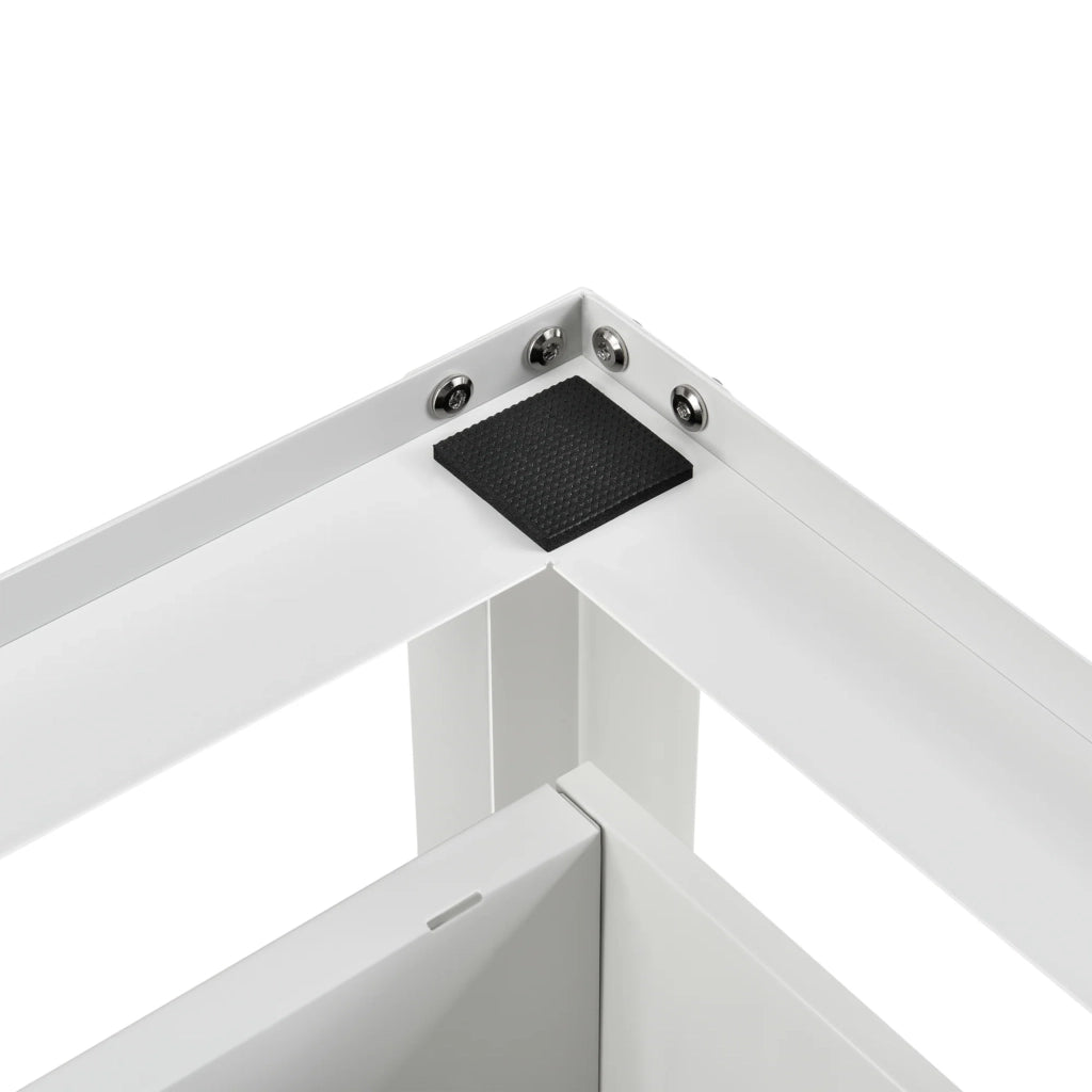 kit sovrapposizione distanziale lavasciuga supporto lavatrice acciaio alluminio 63 x 54 x 31 cm bianco 03_0006458