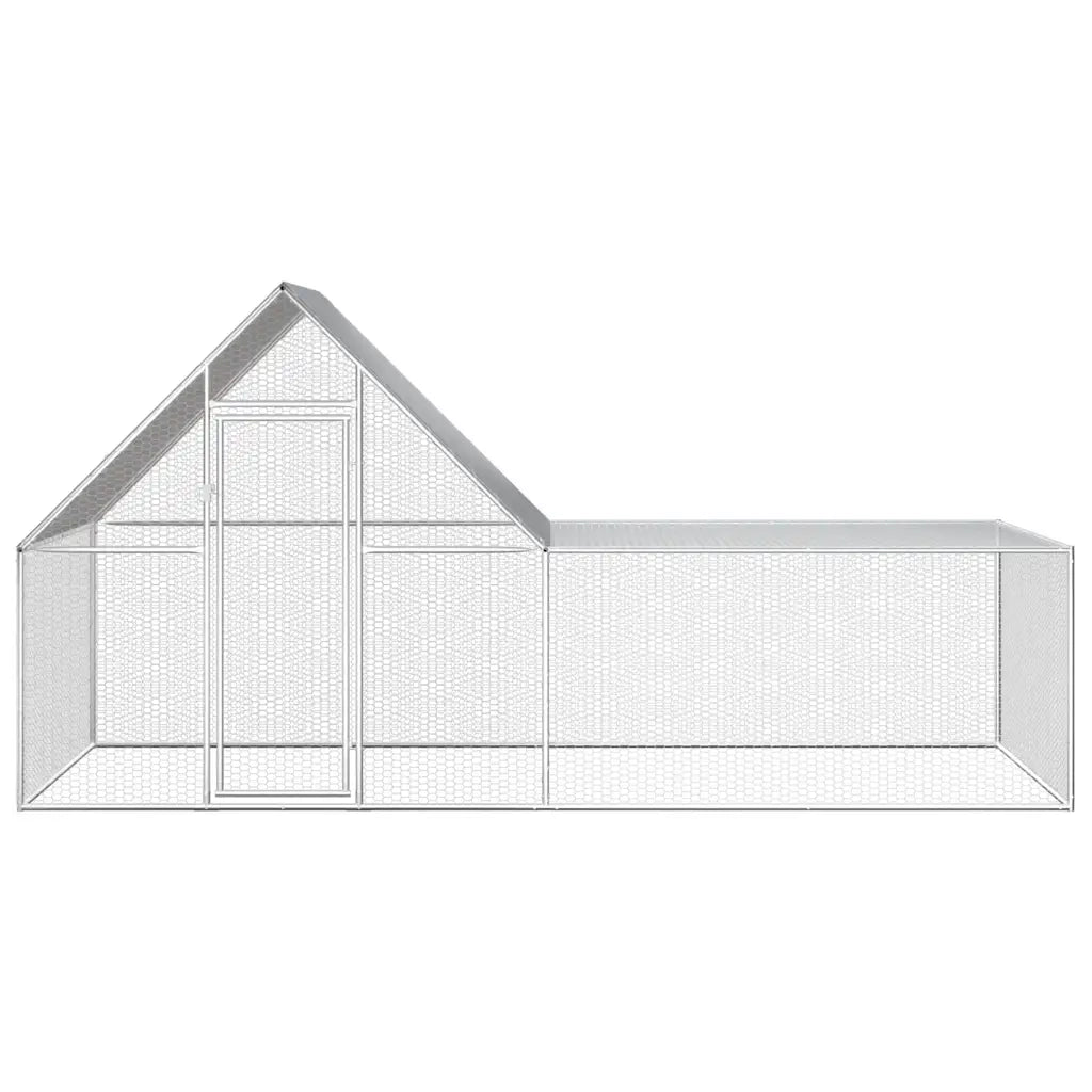 Pollaio 4x2x2 m in Acciaio Zincato cod mxl 50530