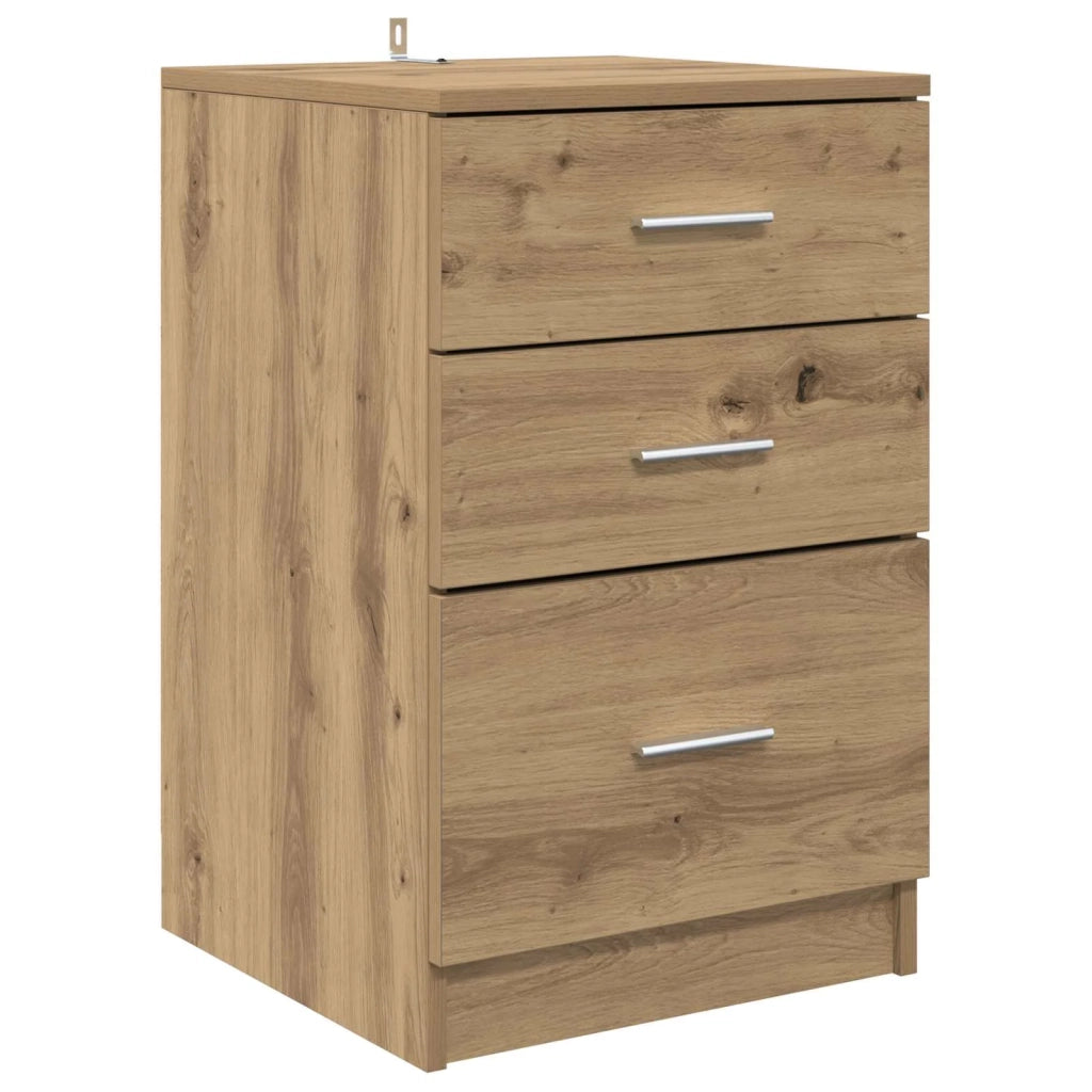Armadio da Notte Rovere artigianale 40 x 40 x 63 cm 880915