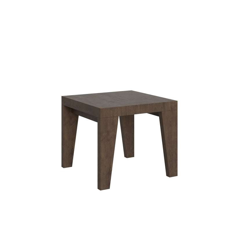 Tavolo allungabile 90x90/246 cm Naxy - Noce
