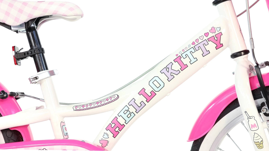 HELLO KITTY 20", bicicletta per bambini, bici bambina, adatta a bambini tra i 6 e i 10 anni, per altezza tra 120 e 155 c