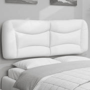 Cuscino Testiera Hvar Bianco 140 cm in Similpelle 374584
