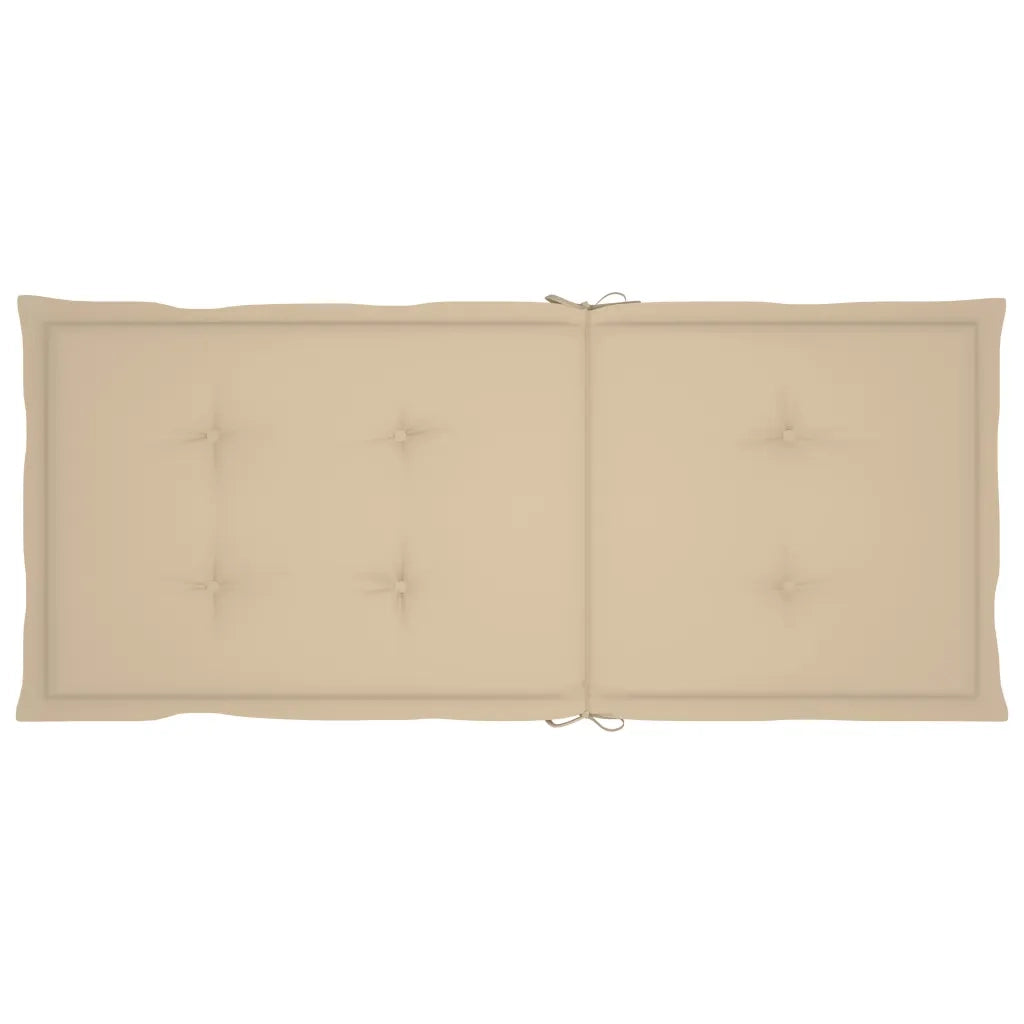 Sedie da Giardino Reclinabili 4 pz con Cuscini Massello Acacia 3065350