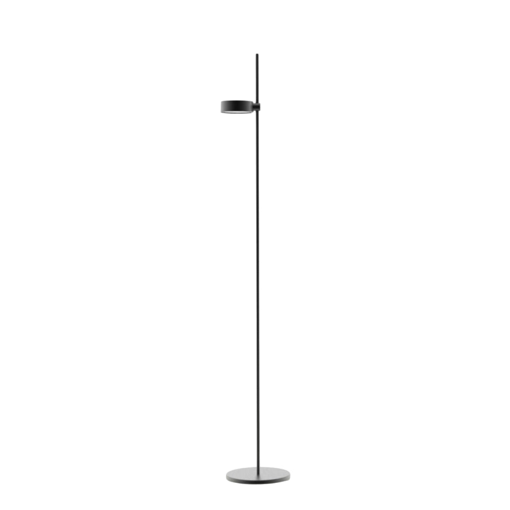 Zafferano Super O Lampada a led da terra Nera ricaricabile e dimmerabile - 2 Modulo Luce