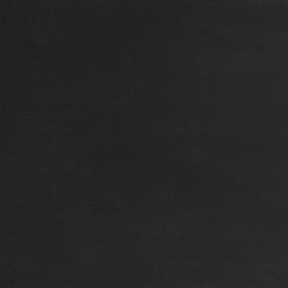 Struttura del letto in velluto Nero con gambe in legno chiaro 180 x 200 cm retrò