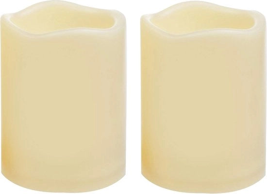2 pezzi 3"x 4" Lampade a LED senza fiamma batterie alimentate con timer, con effetto fiamma in plastica elettrica decorativa per lanterne, patio, giardino, decorazione di casa, feste, matrimoni