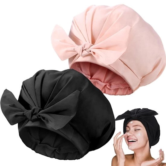 Due Douchemuts - Bambino con adattamento per rose - Protezione capillare idrofuga - Fascia riciclabile - Facile da trasportare
