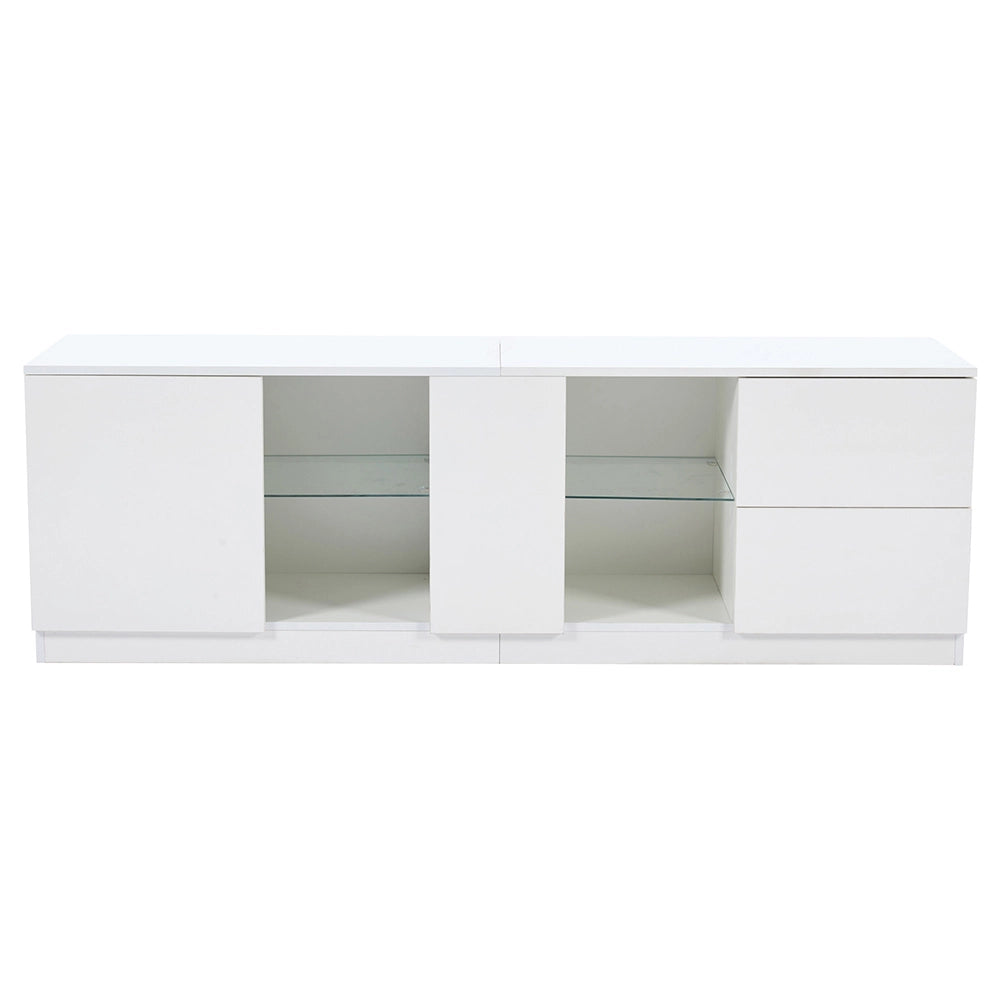 Mobile TV LED - Xylo - 160x40x52cm lucido per 65"