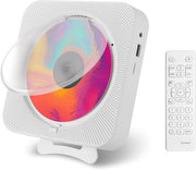 CD Player Portatile con Radio Boombox e Bluetooth - Piattaforma Audio con AUX, USB e Schermo LED